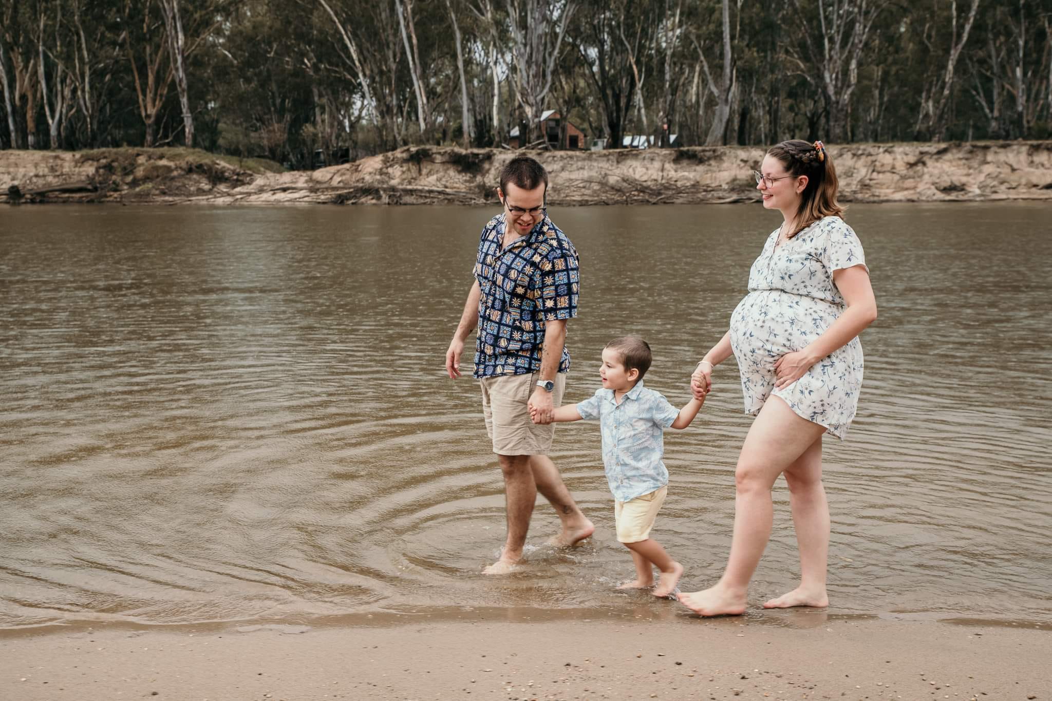 Walking along Murray together